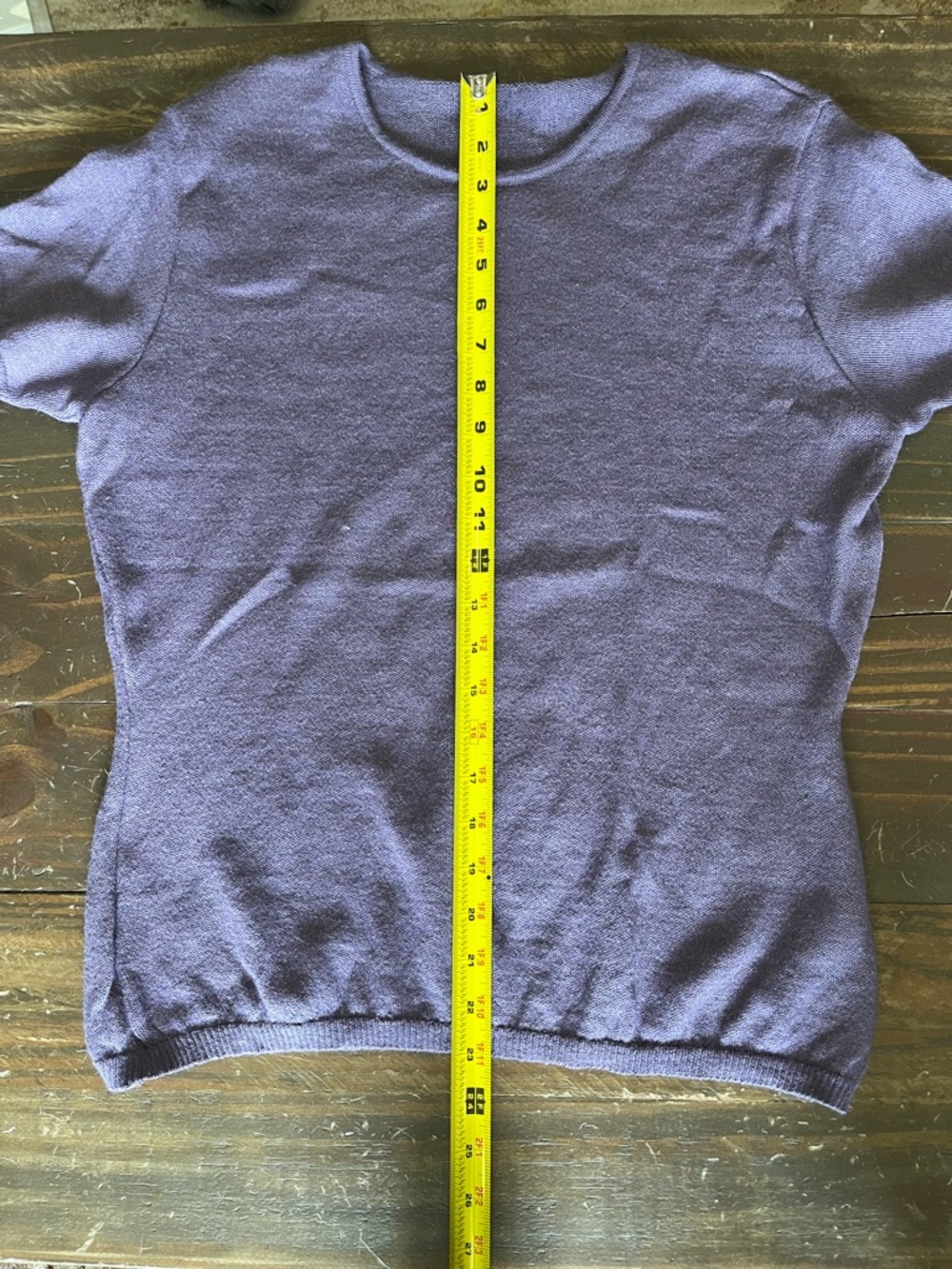Lavender Alpaca Wear By Linda Davis Cardigan And Top Set XL Baby Alpaca And Silk - Picture 10 of 11